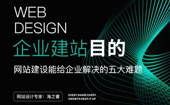 網(wǎng)站建設能給企業(yè)解決的五大難題